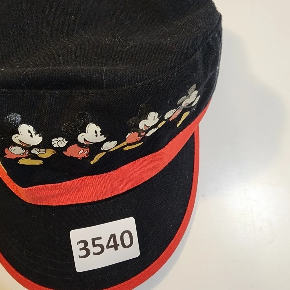 Disney Parks Original Black Mickey Mouse Hat Size Youth